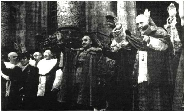 Franco und Katholische Kirche nach dem Sieg